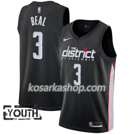 Dres Washington Wizards Bradley Beal 3 Nike 2018-19 City Edition Crna Swingman - Dječji